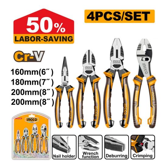 Ghazzawi Bros. | INGCO, WADFOW & RICOTA Tools – Lebanon. 4Pcs Labor ...